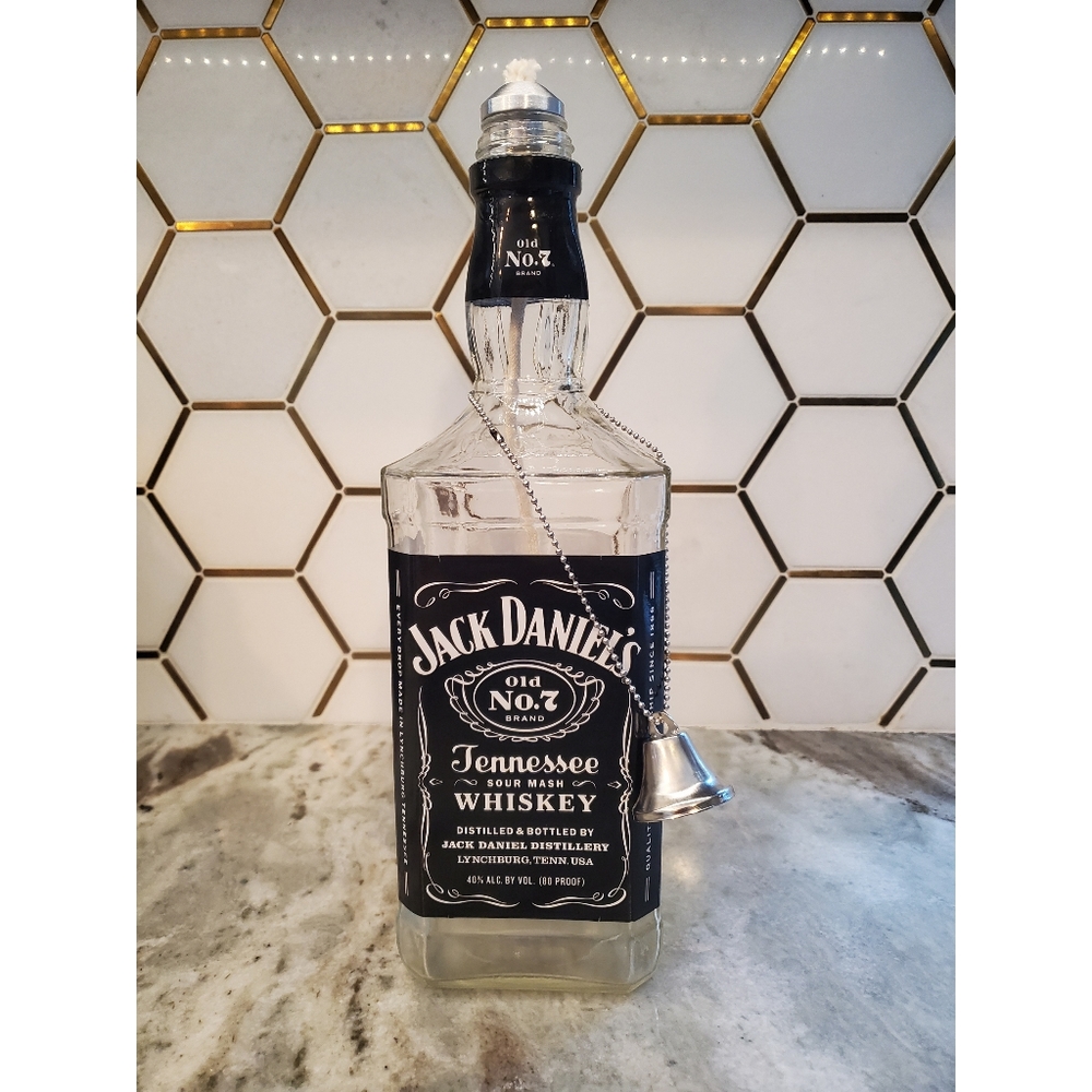 🍾🎉HOST PICK🎉🍾 Upcycled Jack Daniels Tiki Torch